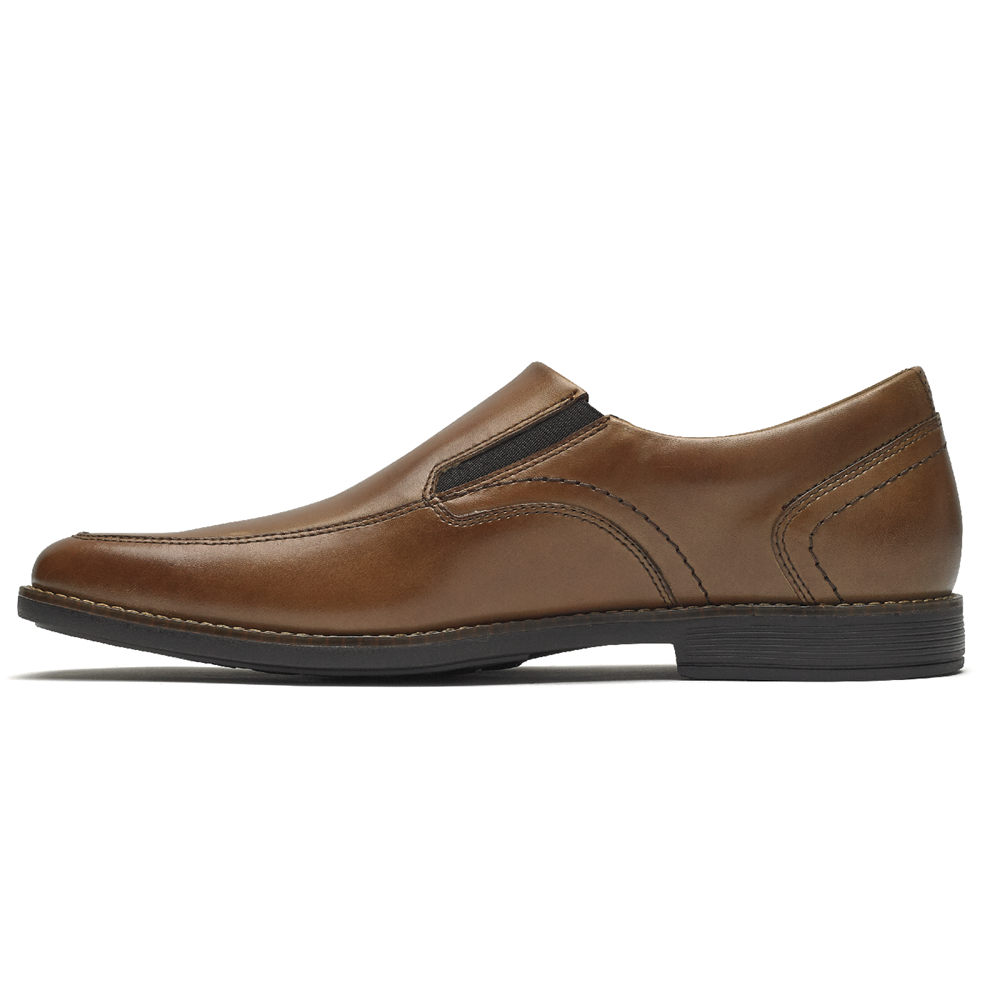 Slip-Ons Rockport Hombre Mexico - Braylon Marrom - NOAKH8957